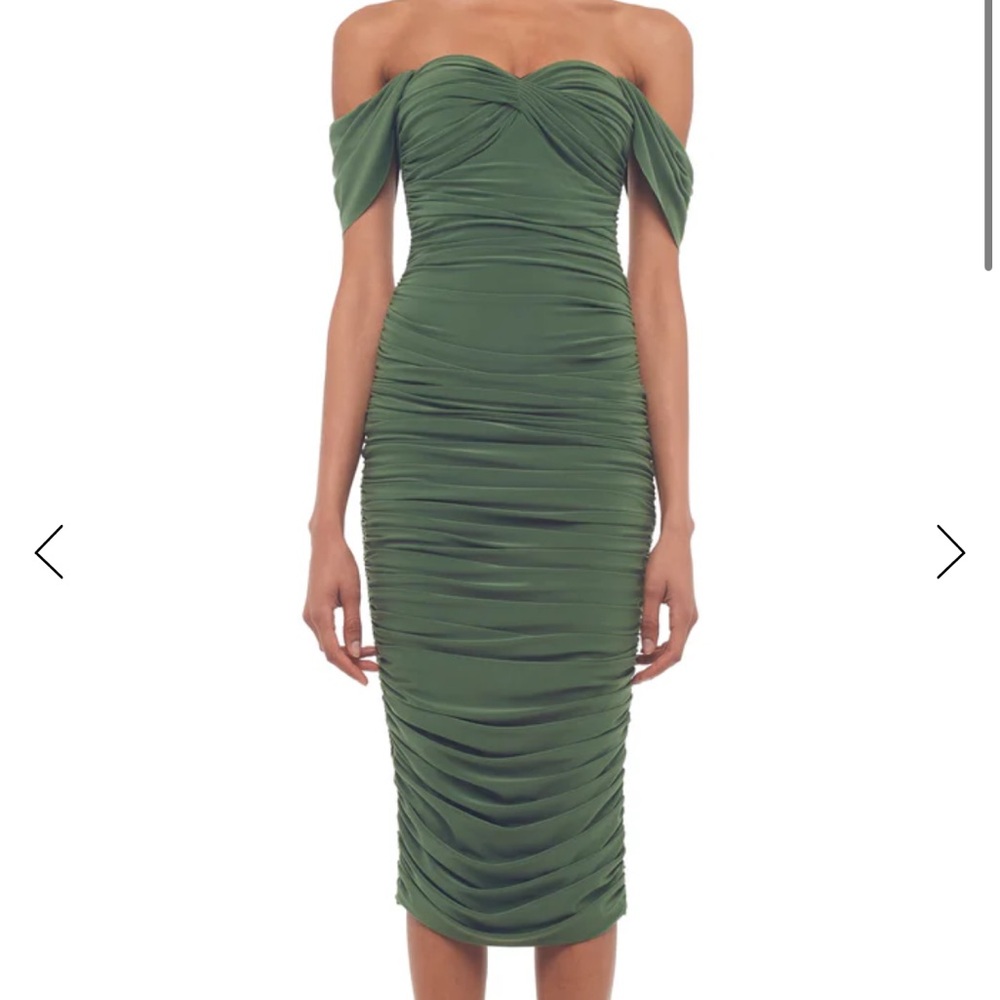 Norma Kamali Green dress size XS